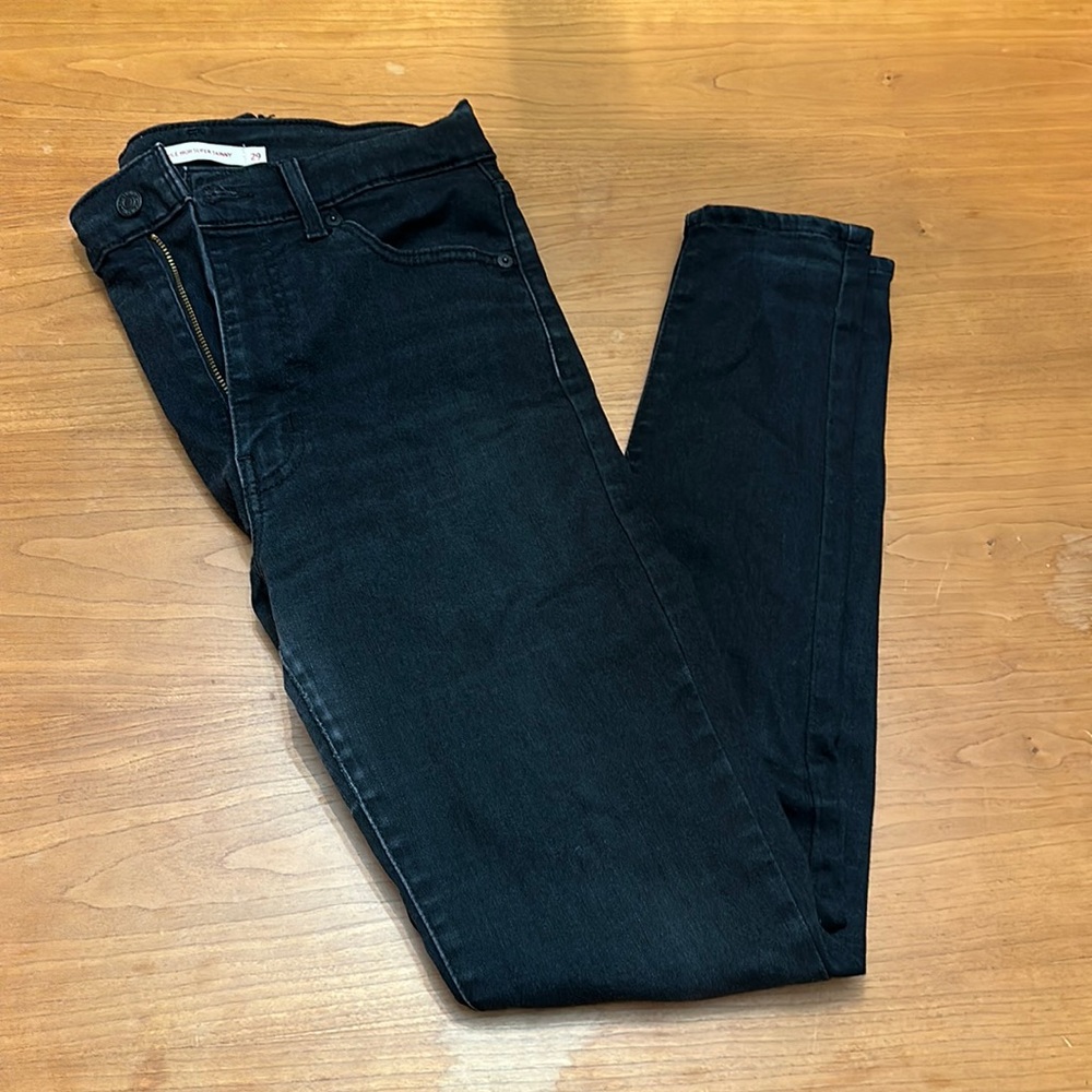 Levi’s mile high super skinny jeans